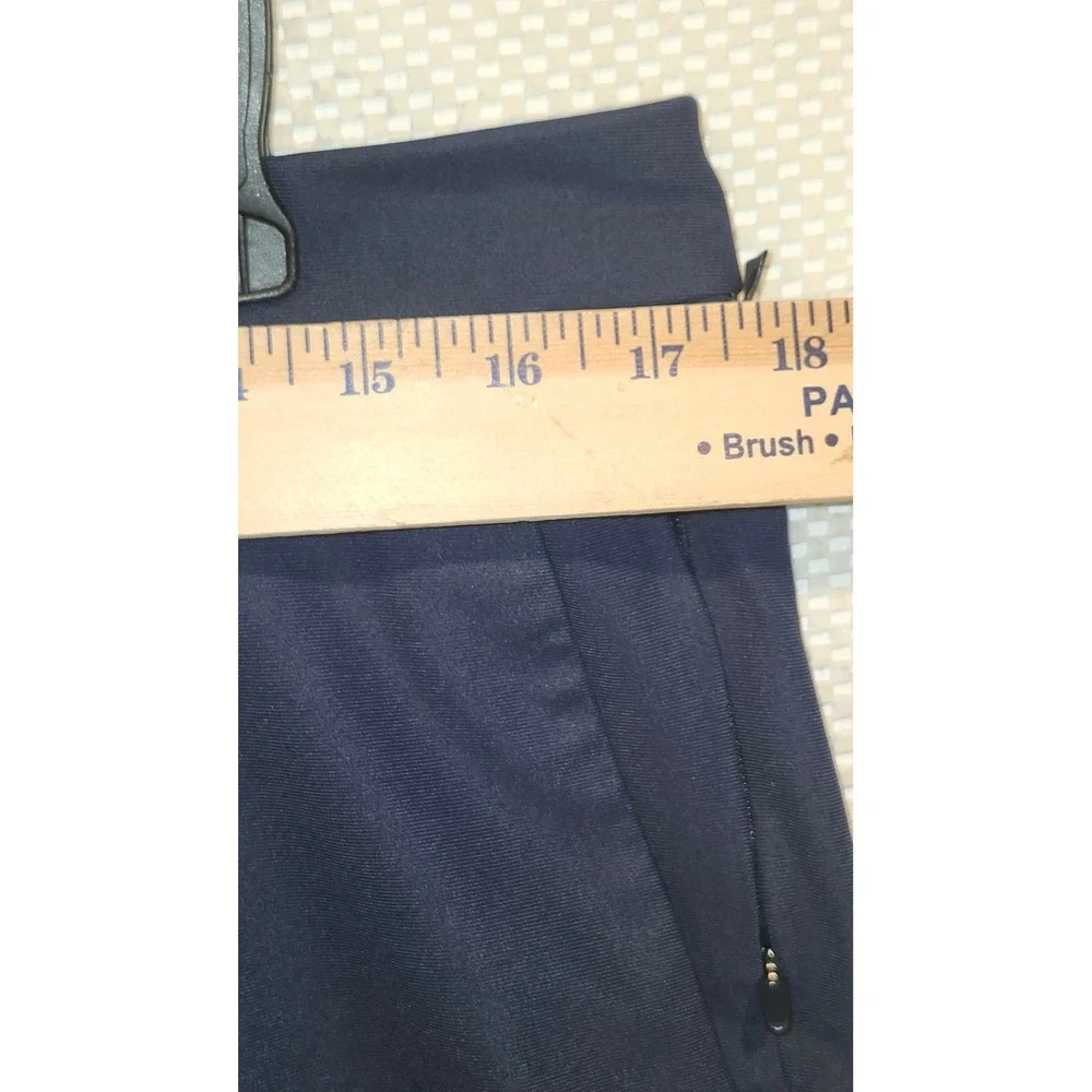 Lululemon Mens Commission Pant Classic Navy Blue Technical Chino Size 34 x‎ 26.5
